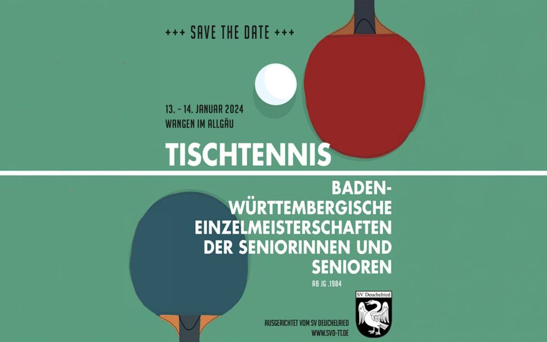 TTG bei den Baden-Württembergischen Senioren-Einzelmeisterschaften