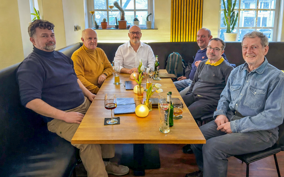Erstes Treffen der Pingpong Parkinson-Gruppe
